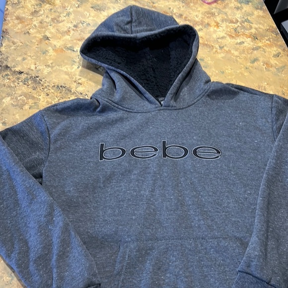 bebe pullover hoodie